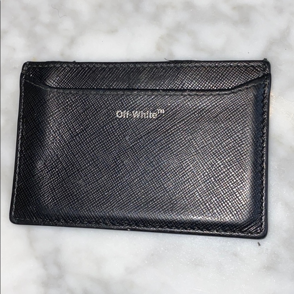 Off-White Card Holder